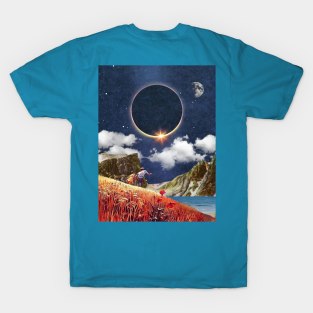 Escape Beyond The Beyond - Surreal/Collage Art T-Shirt